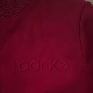 parke mock neck sweatshirt